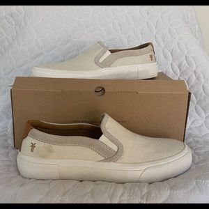 Frye slide ons